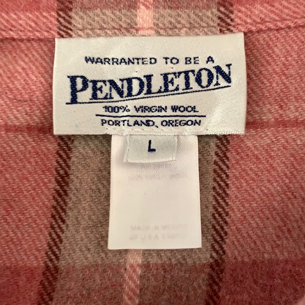 Pendleton Wool Zip Top - image 1